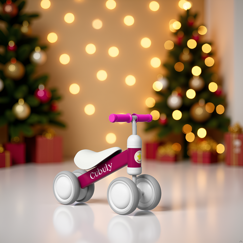 CUBULY Pink Baby Balance Bike